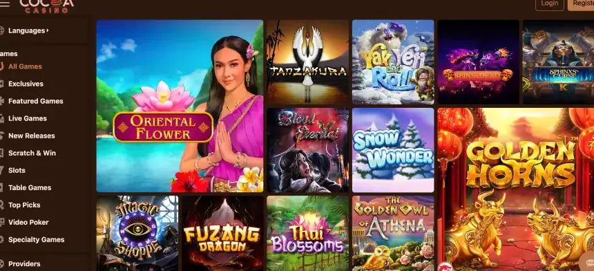 Cocoa Casino mobile access